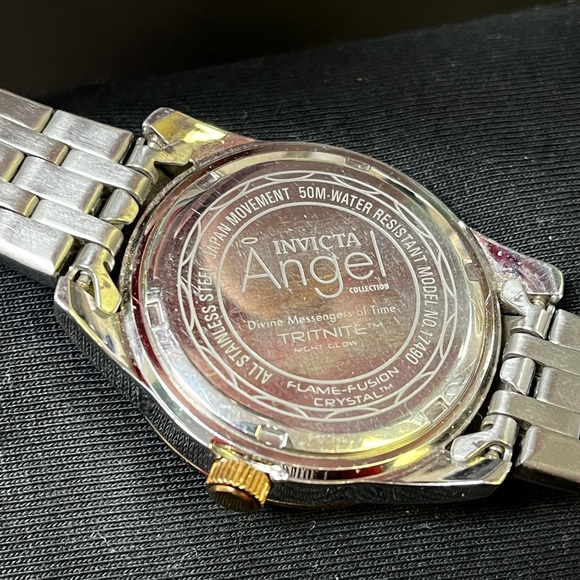 Invicta Angel Mother of Pearl Dial Two-tone Ladies Watch model 17490 - Picture 5 of 7
